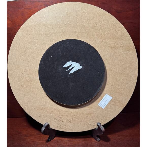 "Hello Fall" Themed Wooden Lazy Susan Holiday Table Decor Thanksgiving Autumn - Picture 2 of 6